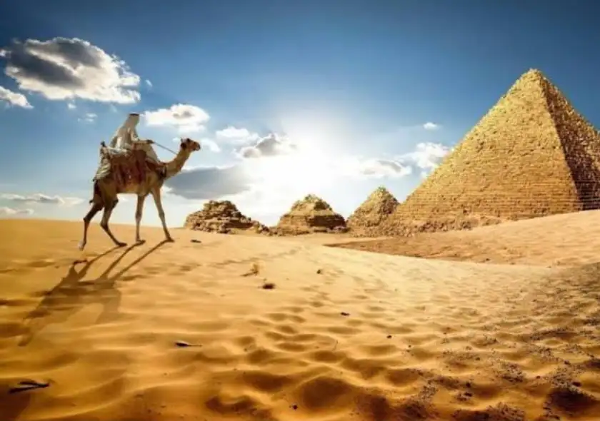 "Top 1 Cairo Day Tour: Discover Giza Pyramids, Memphis, Dahshur & Saqqara Treasures"
